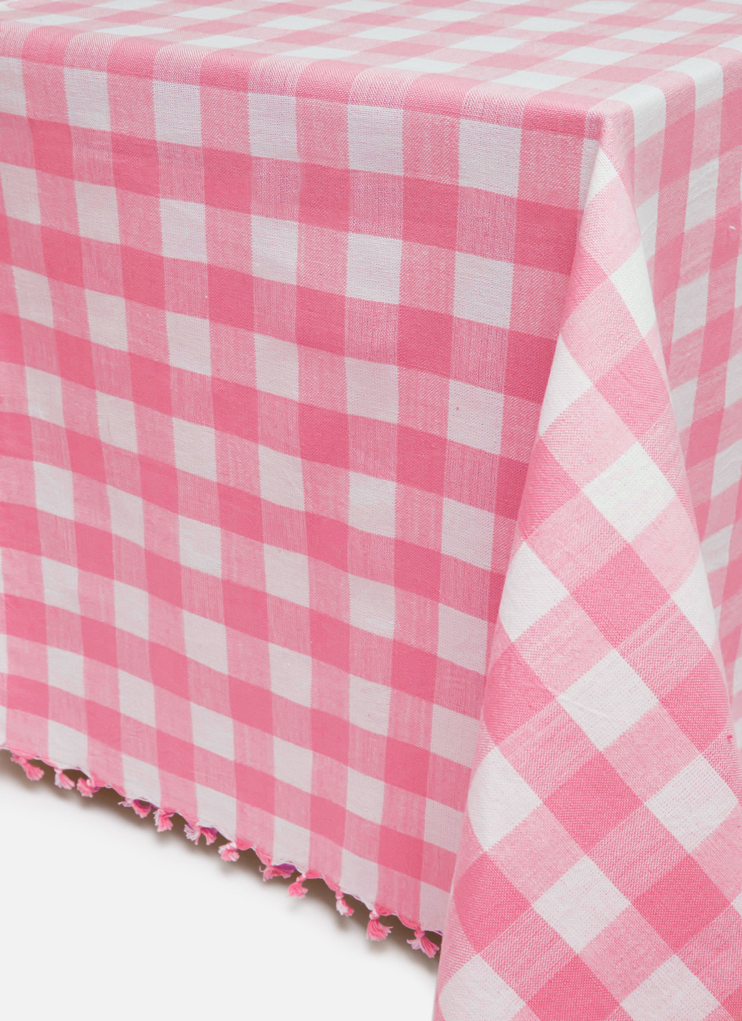 GINGHAM - Peony Tablecloth